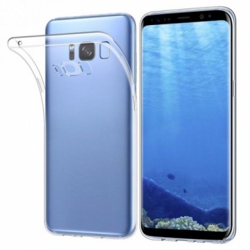 Fusion Accessories Fusion Ultra Back Case 0.3 mm Izturīgs Silikona Aizsargapvalks Priekš Samsung G955 Galaxy S8 Plus Caurspīdīgs