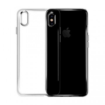 Fusion Accessories Fusion Ultra Back Case 2 mm Прочный Силиконовый чехол для Apple iPhone X | XS Прозрачный