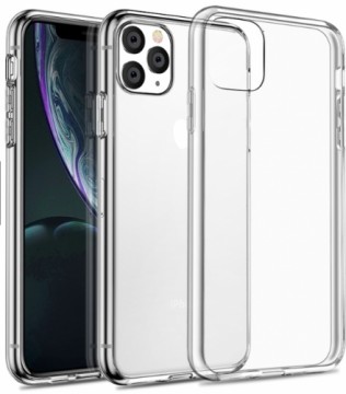 Fusion Accessories Fusion Ultra Back Case 0.3 mm izturīgs silikona aizsargapvalks Apple iPhone 11 caurspīdīgs