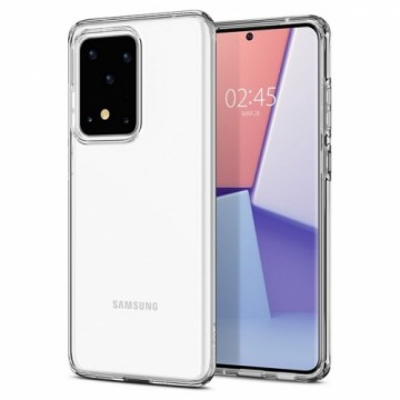 Spigen Liquid Crystal Силиконовый чехол для Samsung G988 Galaxy S20 Ultra Прозрачный