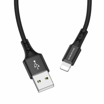 Borofone X20 Data and Charging Lightning (MD818) Cable 100 cm Black