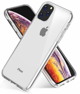 Fusion Accessories Fusion Ultra Back Case 2 mm Прочный Силиконовый чехол для Apple iPhone 11 Прозрачный