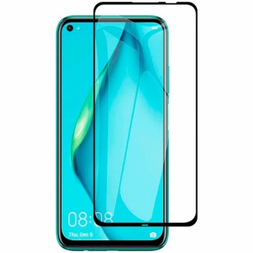 Fusion Full Glue 5D Tempered Glass Full Coveraged with Frame Huawei P40 Lite Black