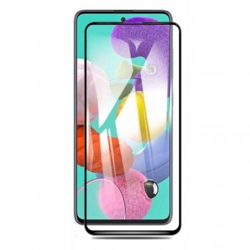 Fusion Accessories Fusion Full Glue 5D Tempered Glass Aizsargstikls Pilnam Ekrānam Samsung A515 Galaxy A51 Melns