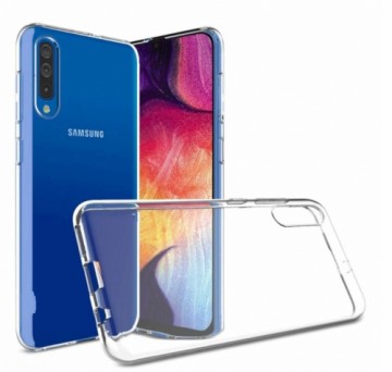 Fusion Accessories Fusion Ultra Back Case 0.3 mm Izturīgs Silikona Aizsargapvalks Priekš Samsung A705 Galaxy A70 Caurspīdīgs