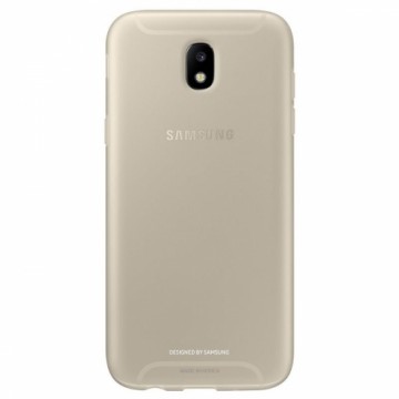 Samsung EF-AJ530TFEGWW Jelly Oriģināls Silikona Aizmugures apvalks priekš Samsung J530 Galaxy J5 (2017) Zeltains