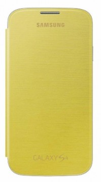 Samsung Flip EF-FI950BYEGWW Original Book case for Samsung Galaxy I9500 S4 Yellow