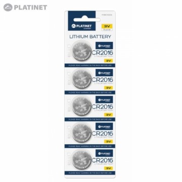 Platinet CR2016 Litija 3V Baterija (5gab. Blisters)