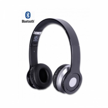 Rebeltec Crystal Bluetooth Stereo Headsets With Remote Control Black