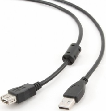 Gembird CCF-USB2-AMAF-6 USB Провод Удлинитель 1.8м Черный