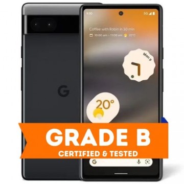 Google Pixel 6A 6/128GB 5G Charcoal Pre-owned B grade