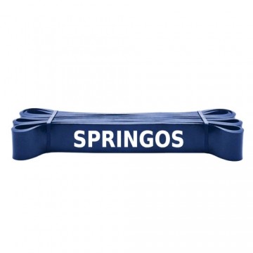 Springos Fitnesa gumija 2080x64x4,5mm 37-46kg