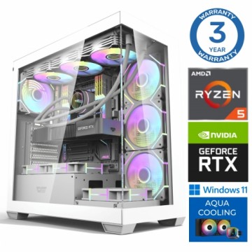 INTOP AQUA Ryzen 5 7600X 64GB DDR5 1TB SSD M.2 NVME+2TB RTX4060 8GB WIN11