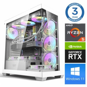 INTOP Ryzen 5 7500F 64GB DDR5 1TB SSD M.2 NVME+2TB RTX4060 8GB WIN11