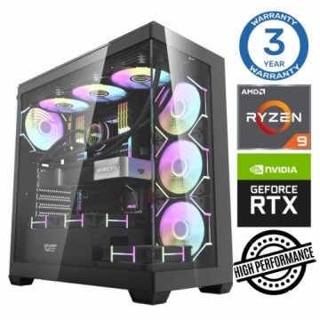 INTOP Ryzen 9 5900X 32GB DDR5 1TB SSD M.2 NVME+2TB RTX4060 8GB no-OS