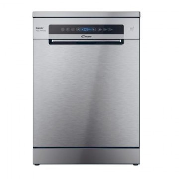 Candy Dishwasher | CF 4C6F1X | Free standing | Width 59.7 cm | Number of place settings 14 | Number of programs 8 | Energy efficiency class C | Display | Stainless steel