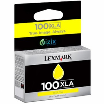 Oriģinālais Tintes Kārtridžs Lexmark 100 XLA Dzeltens