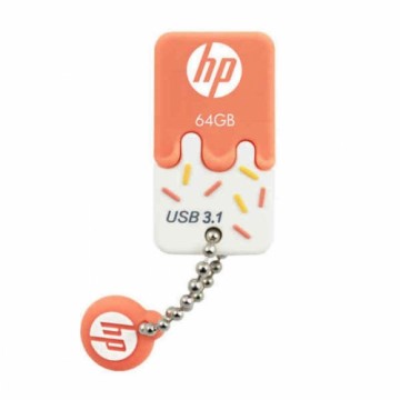 USB Zibatmiņa HP HPFD778O-64 Oranžs 64 GB 75 MB/s (1 gb.)