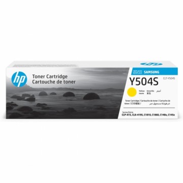 Тонер HP CLT-Y504S Жёлтый Чёрный