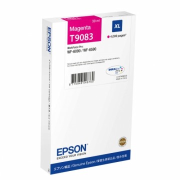 Футболка с коротким рукавом мужская Epson C13T90834N Красный Розовый