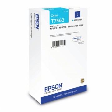 Картридж с оригинальными чернилами Epson C13T75624N Синий Циановый