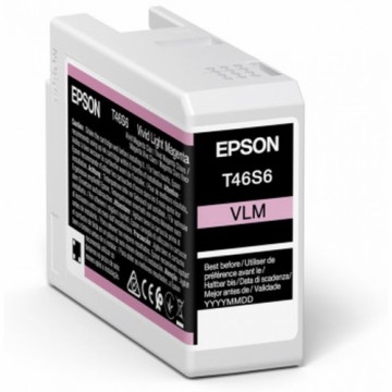 Картридж с оригинальными чернилами Epson T46S6 Светло-розовый