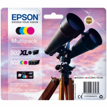 Картридж с оригинальными чернилами Epson 502 XL Чёрный