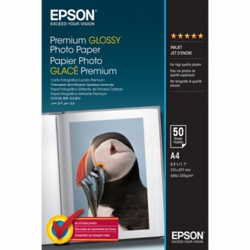 Глянцевая фотобумага Epson Premium Glossy Photo Paper - A4 - 50 Hojas A4 50 Листья (1 штук)