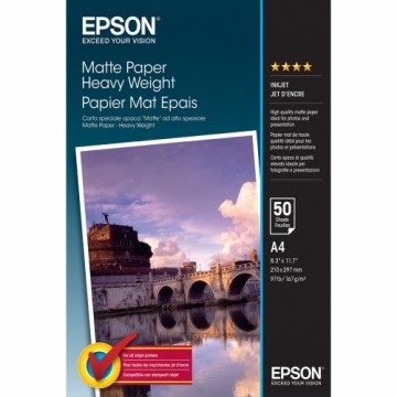 Матовая фотобумага Epson 2357105 A4 50 Листья (1 штук)