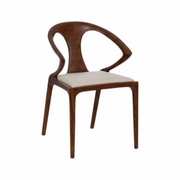 Dining Chair Brown Beige 55 x 57 x 81,2 cm