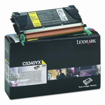 Оригинальный тонер Lexmark C5340YX Жёлтый