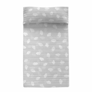 Bedspread (quilt) HappyFriday Basic Kids Grey 200 x 260 cm Clouds