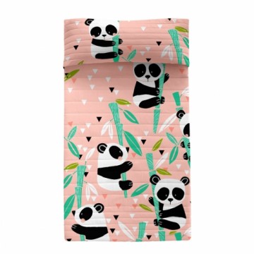 Gultas pārklājs (sega) HappyFriday Moshi Moshi Rozā 200 x 260 cm Panda