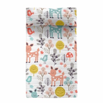 Bedspread (quilt) HappyFriday Moshi Moshi Multicolour 180 x 260 cm Deer Forest