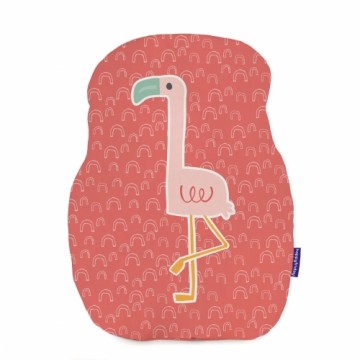 spilvens HappyFriday Moshi Moshi Daudzkrāsains Rozā flamingo 40 x 30 cm