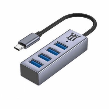 USB Centrmezgls Maillon Technologique MTHUB4 HDMI USB-C USB 3.0 USB 3.2 USB A 3.2 Gen 1 (3.1 Gen 1) x 4