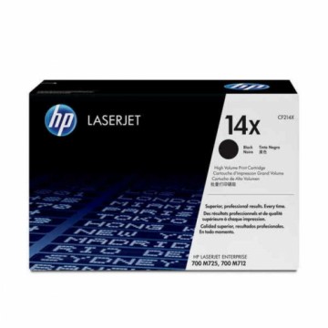 Оригинальный тонер HP 14X Чёрный