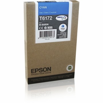 Картридж с оригинальными чернилами Epson C13T617200 Циановый