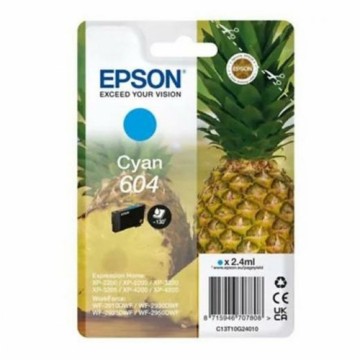 Картридж с оригинальными чернилами Epson 604 Циановый