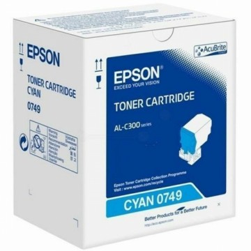 Тонер Epson C13S050749 Циановый