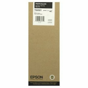 Картридж с оригинальными чернилами Epson Cartucho T606100 negro foto Чёрный