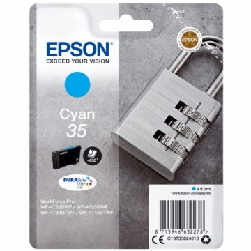 Oriģinālais Tintes Kārtridžs Epson C13T35824010 (16,1 ml) Ciānkrāsa