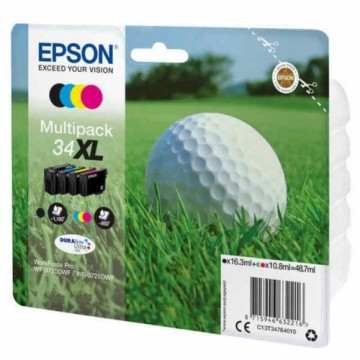 Картридж с оригинальными чернилами Epson C13T34764010 Разноцветный