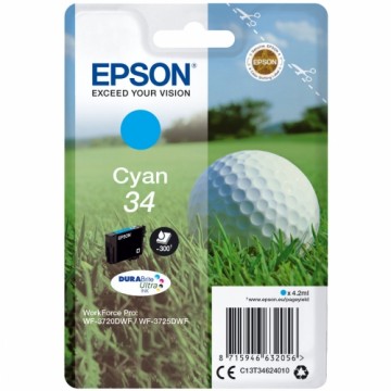 Original Ink Cartridge Epson C13T34624010 Cyan