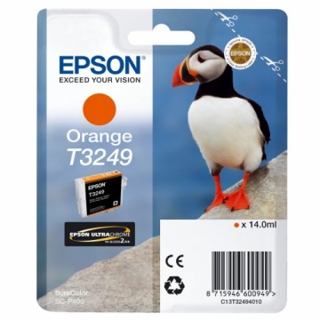 Oriģinālais Tintes Kārtridžs Epson T3249 Orange Oranžs