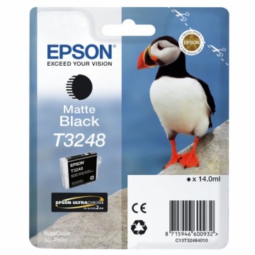 Oriģinālais Tintes Kārtridžs Epson C13T32484010 Melns Melns matēts