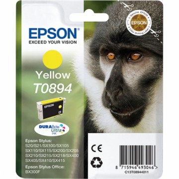 Картридж с оригинальными чернилами S20/21/SX105 Epson C13T08944011 Жёлтый