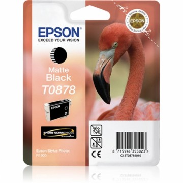 Original Ink Cartridge Epson C13T08784010 Matte back