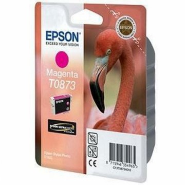 Картридж с оригинальными чернилами Epson C13T08734010 Чёрный Розовый