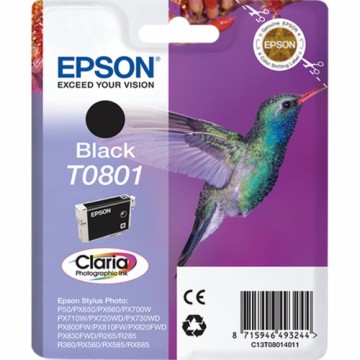 Oriģinālais Tintes Kārtridžs Epson C13T08014011 Melns